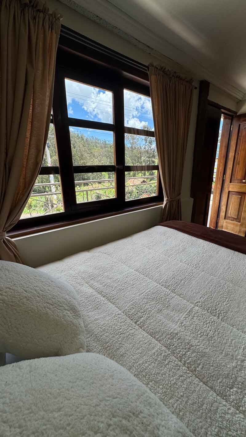 Habitación con vista al campo — Hospedaje La Travesía